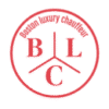Boston Luxury Chauffeur logo – black and gold circle with BLC initials